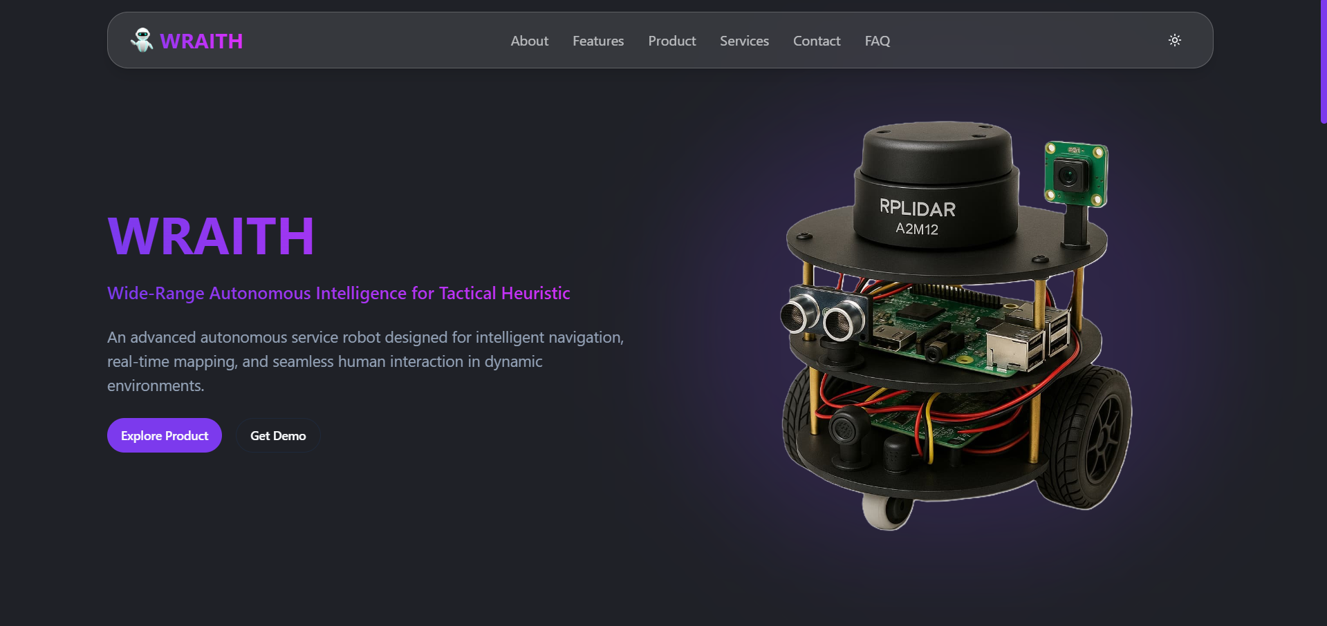 WRAITH - Wide Range Autonomous Intelligence